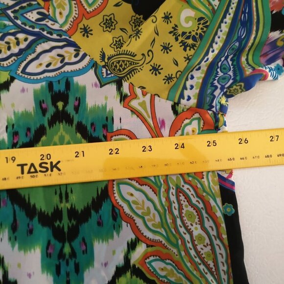 Chico's Ladies Multicolored Size 3 (Large) Cold Shoulder Top - Picture 8 of 10